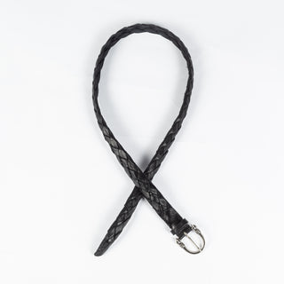Anderson's Black Hand-Braided Leather Belt 2
