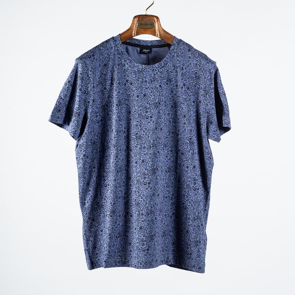 Blue Floral Crispo T-Shirt
