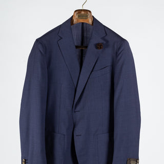 Windsor Textured Blue Travel Fero Suit 6