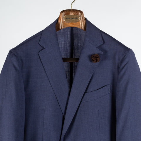Windsor Textured Blue Travel Fero Suit 7