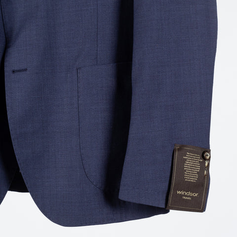 Windsor Textured Blue Travel Fero Suit 4