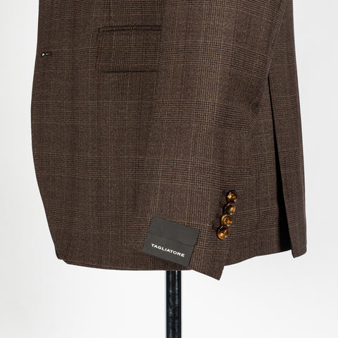 Tagliatore Brown Checked 2pc Suit 3