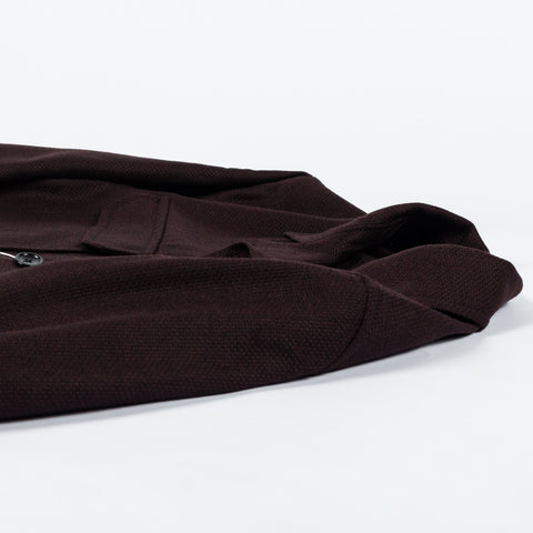 Tagliatore Burgundy Wool Overshirt 8