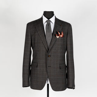 Tagliatore Charcoal Checked 2pc Suit 1