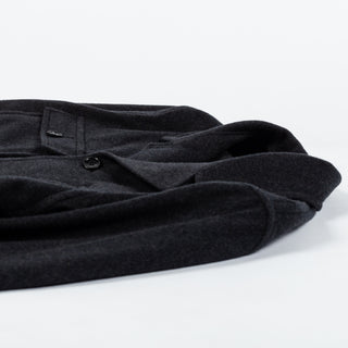 Tagliatore Charcoal Wool-Cashmere Overshirt 8