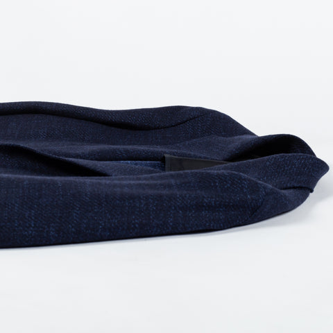Tagliatore Textured Navy Wool Silk Blend Blazer 8
