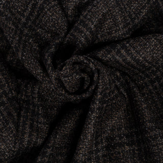 Tagliatore Textured Black & Brown Check Blazer 2