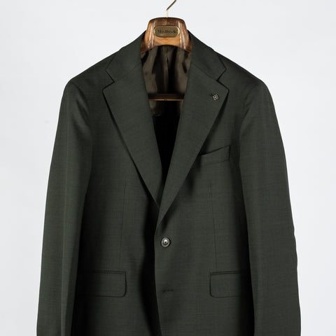Tagliatore Hunter Green Stretch Suit 6