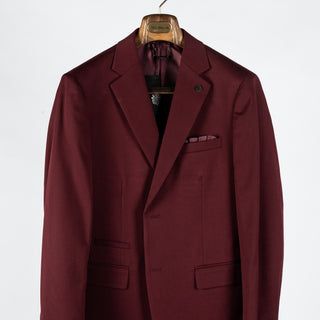 Lief Horsens Burgundy 2pc Stock Suit 6