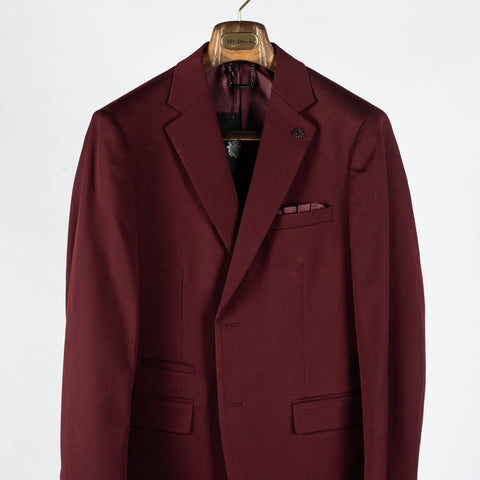 Lief Horsens Burgundy 2pc Stock Suit 6