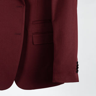 Lief Horsens Burgundy 2pc Stock Suit 4