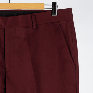 Lief Horsens Burgundy 2pc Stock Suit 12