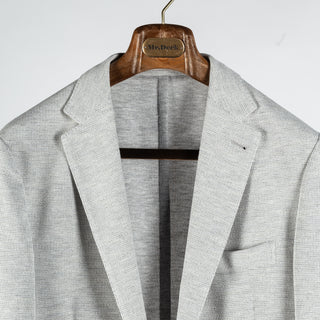 Fradi Light Grey Textured Blazer 7