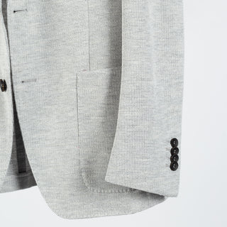 Fradi Light Grey Textured Blazer 3