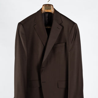 Lief Horsens Dark Brown Wool Blend Suit 6