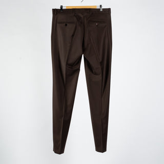 Lief Horsens Dark Brown Wool Blend Suit 13