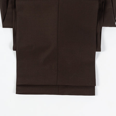 Lief Horsens Dark Brown Wool Blend Suit 10