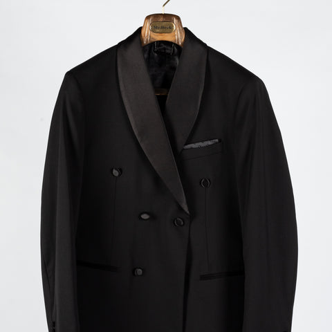 Lief Horsens Black Double Breasted Shawl Lapel Tuxedo 6
