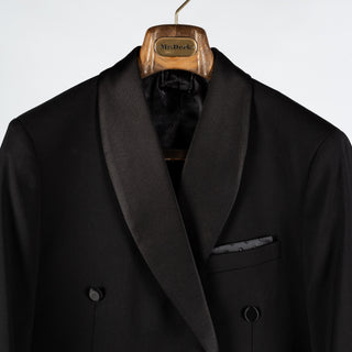 Lief Horsens Black Double Breasted Shawl Lapel Tuxedo 7