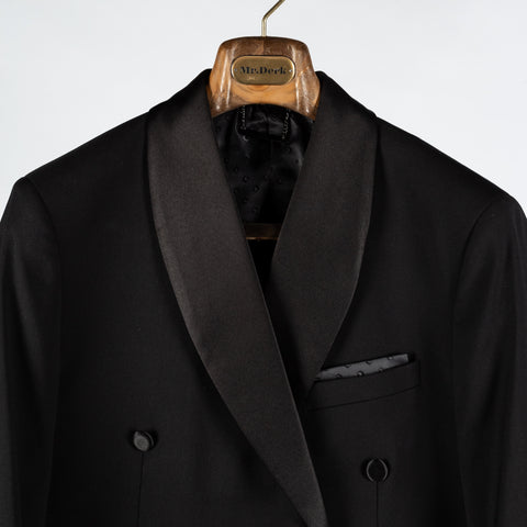 Lief Horsens Black Double Breasted Shawl Lapel Tuxedo 7