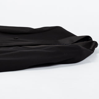 Lief Horsens Black Double Breasted Shawl Lapel Tuxedo - Polyester, Viscose - View 8