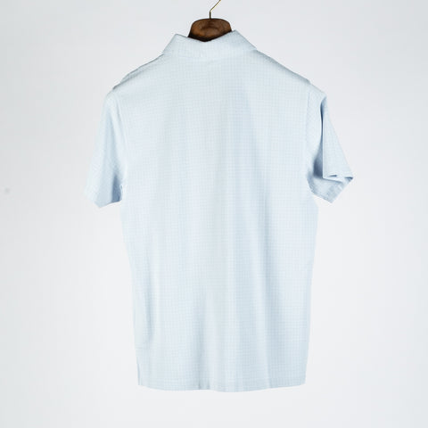 PYA Light Blue Printed Polo 4