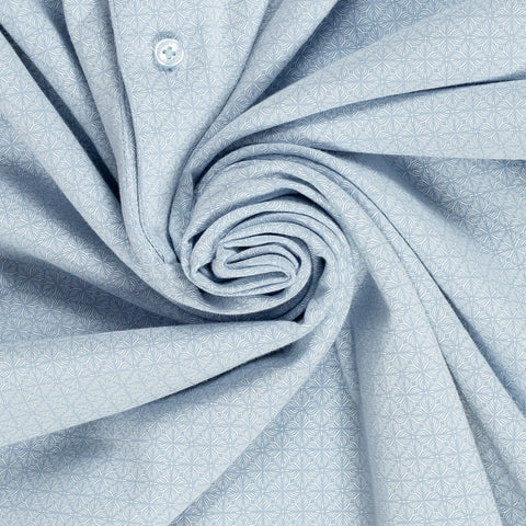 PYA Light Blue Printed Polo 2
