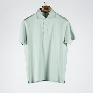 PYA Seafoam Green Stretch Polo 1
