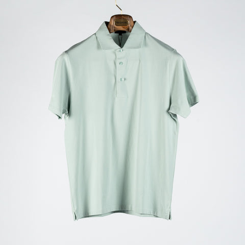 PYA Seafoam Green Stretch Polo 1