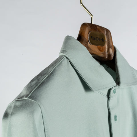 PYA Seafoam Green Stretch Polo 3