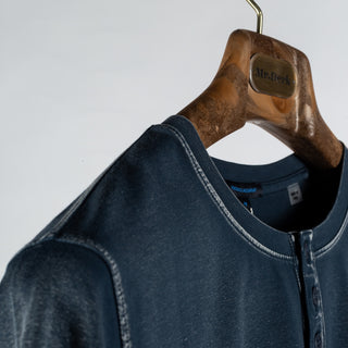 PYA Vintage Blue Henley T-Shirt SS25 3