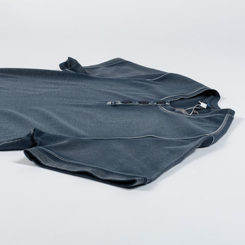 PYA Vintage Blue Henley T-Shirt SS25 7