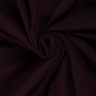Bordeaux PYA FW25 Long Sleeve Polo - Red, Cotton, Pima Cotton, Peruvian Pima, Regular Fit, Made In Peru - Alternate View