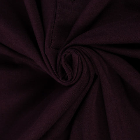 Bordeaux PYA FW25 Long Sleeve Polo - Red, Cotton, Pima Cotton, Peruvian Pima, Regular Fit, Made In Peru - Alternate View