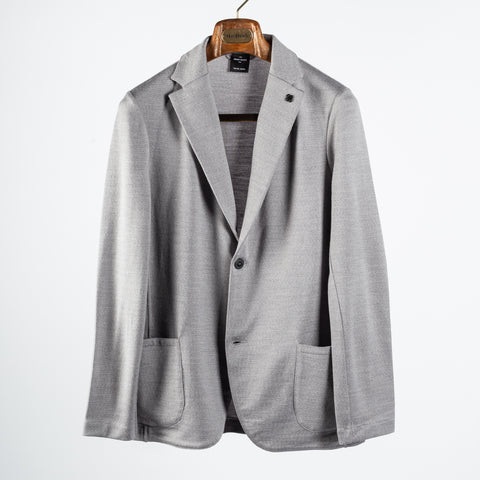 Gran Sasso Grey Summer Travel Blazer 1