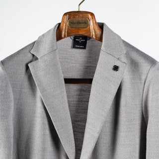 Gran Sasso Grey Summer Travel Blazer 8