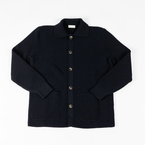 Phil Petter Navy Wool Button Jacket 1