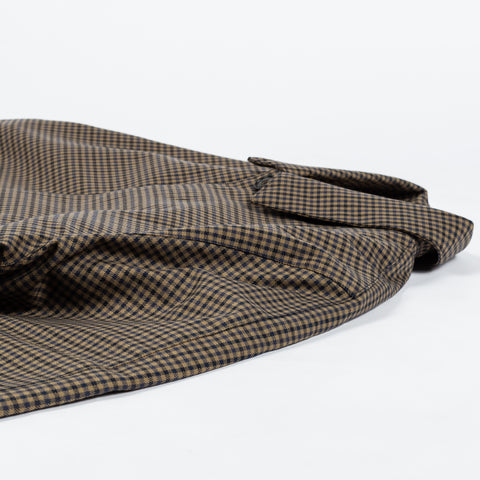 Barbour Brown & Navy Check Lorden Showerproof Jacket - Cotton, Polyester, Viscose - View 8