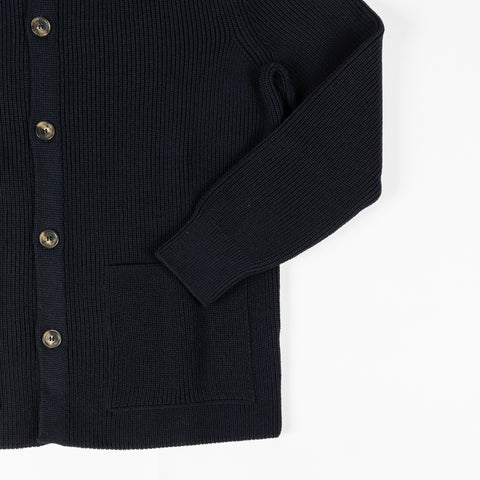 Phil Petter Navy Wool Button Jacket 2