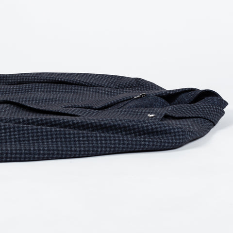 Blue Industry Navy Micro Check Blazer w/ Removable Inlay - Polyester, Viscose, Stretch - View 8