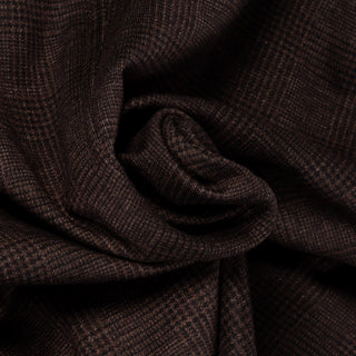 Blue Industry Brown Check Blazer w/ Removable Inlay - Blue, Polyester, Viscose, Stretch - Alternate View