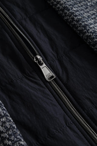 Joop Textured Navy Hooded Hoodney Blazer 2