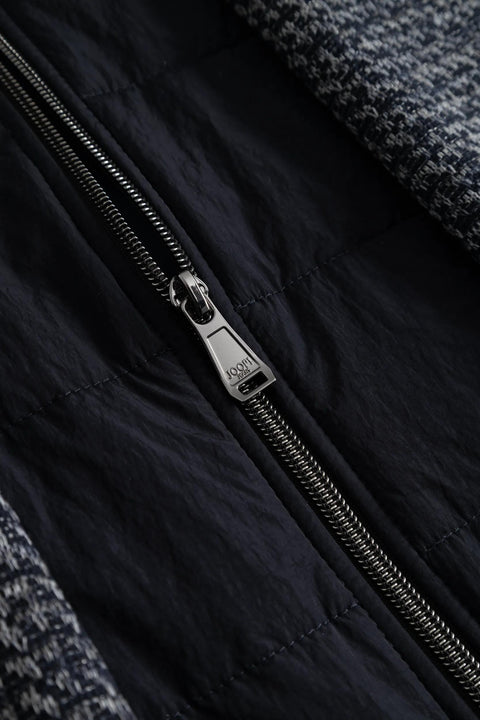 Joop Textured Navy Hooded Hoodney Blazer 2