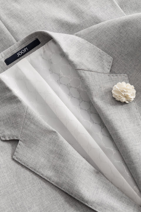Joop Textured Grey Herby-Blayr Wedding Suit 2