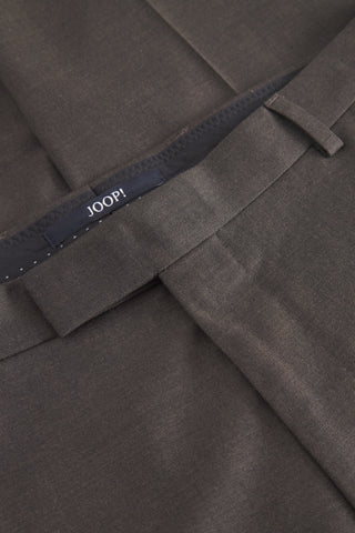Joop Chocolate Brown Herby-Blayr Suit - Tan, Wool, Stretch, Slim Fit - View 7