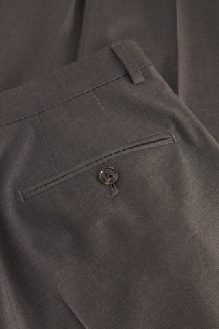 Joop Chocolate Brown Herby-Blayr Suit - Tan, Wool, Stretch, Slim Fit - View 8