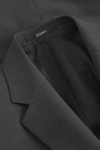 Joop Moss Green Herby-Blayr Suit - Tan, Wool, Stretch, Slim Fit - Alternate View