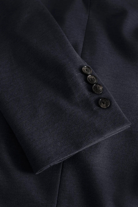 Joop Navy Harco Blazer w/ Removable Bib - Stretch, Slim Fit - View 5