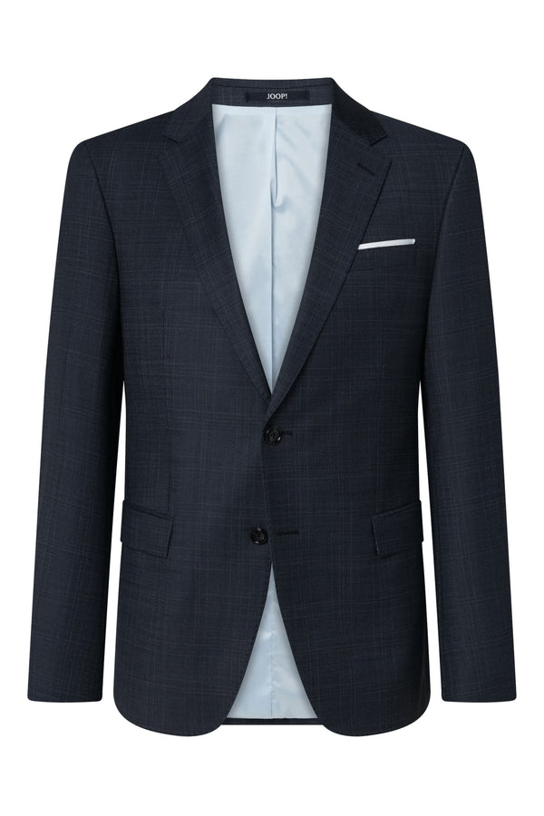 Navy Herby-Blayr Checked Wool Suit