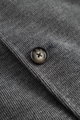 Joop Silver Marl Hectar Coat (side profile)
